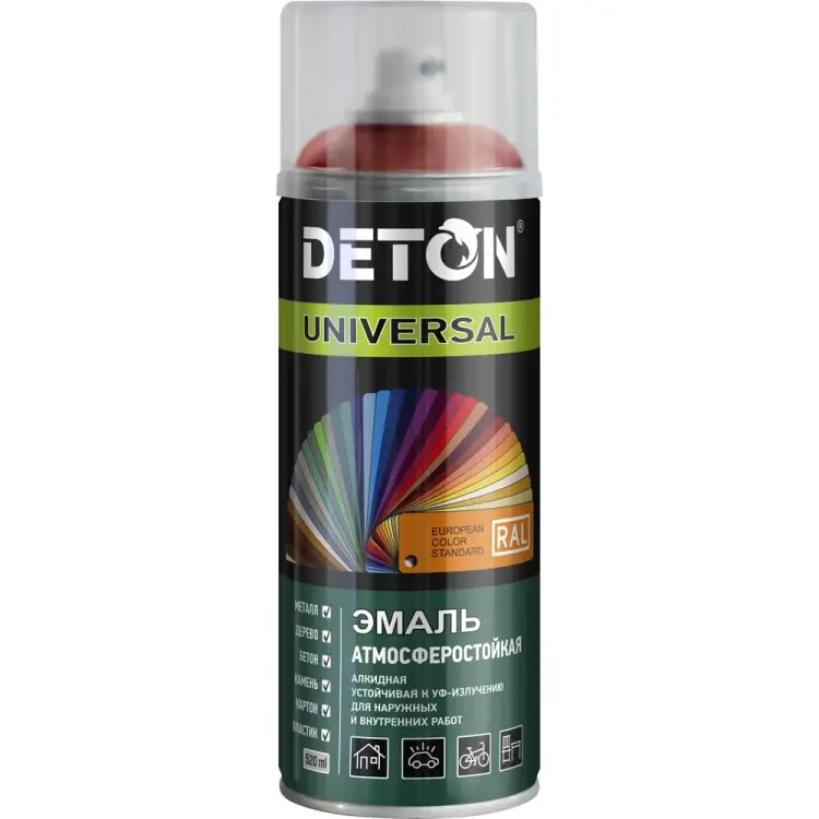 Алкидная атмосферостойкая эмаль Deton DTN-A70821 Алкидная атмосферостойкая эмаль Deton DTN-A70821