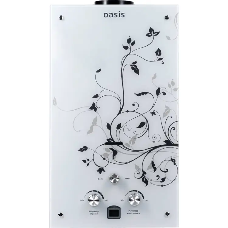 Газовый проточный водонагреватель OASIS Glass 20 ZG 4670004230282