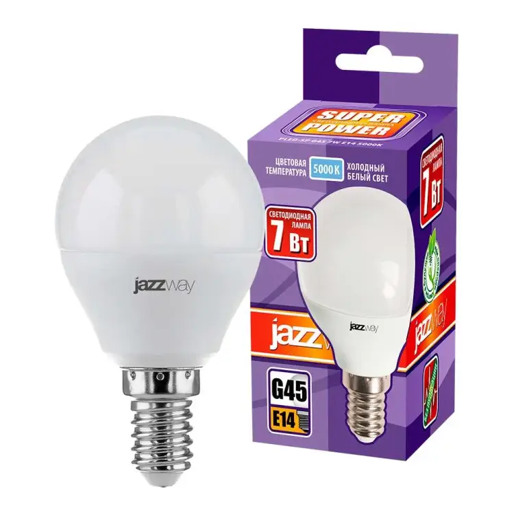 Лампа Jazzway PLED- SP G45 1027870-2