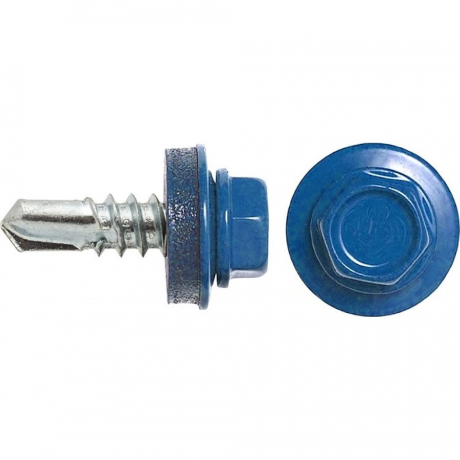 Кровельный саморез swfs 4.8х35 мм RAL-5005 250 шт.
