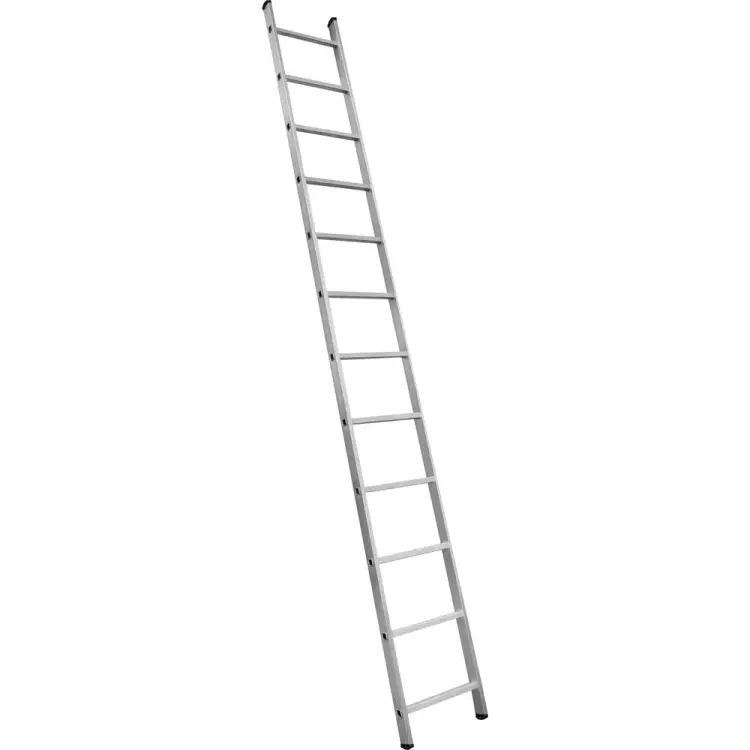 Алюминиевая односекционная приставная лестница Scala SC 1012