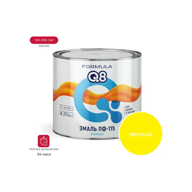 Эмаль ПРЕСТИЖ ПФ-115 FORMULA Q8 48058 Эмаль ПРЕСТИЖ ПФ-115 FORMULA Q8 48058