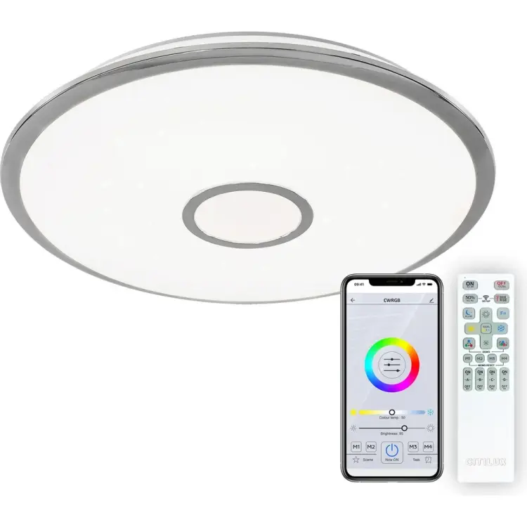Светильник Citilux Старлайт Смарт CL703A80G