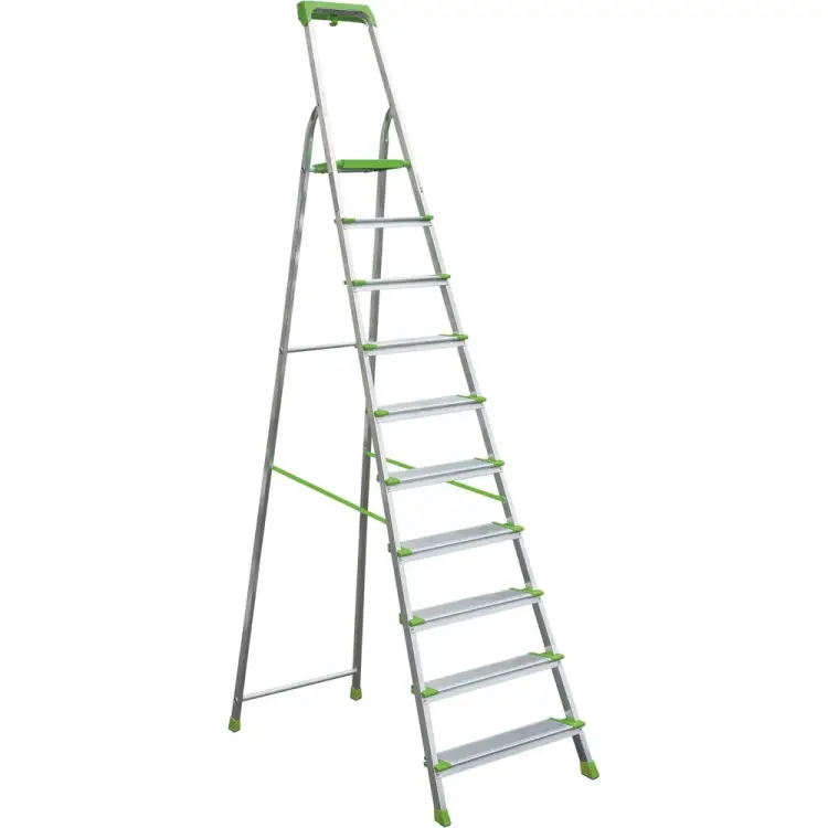 Алюминиевая стремянка Новая Высота 2118110 Алюминиевая стремянка Новая Высота 2118110