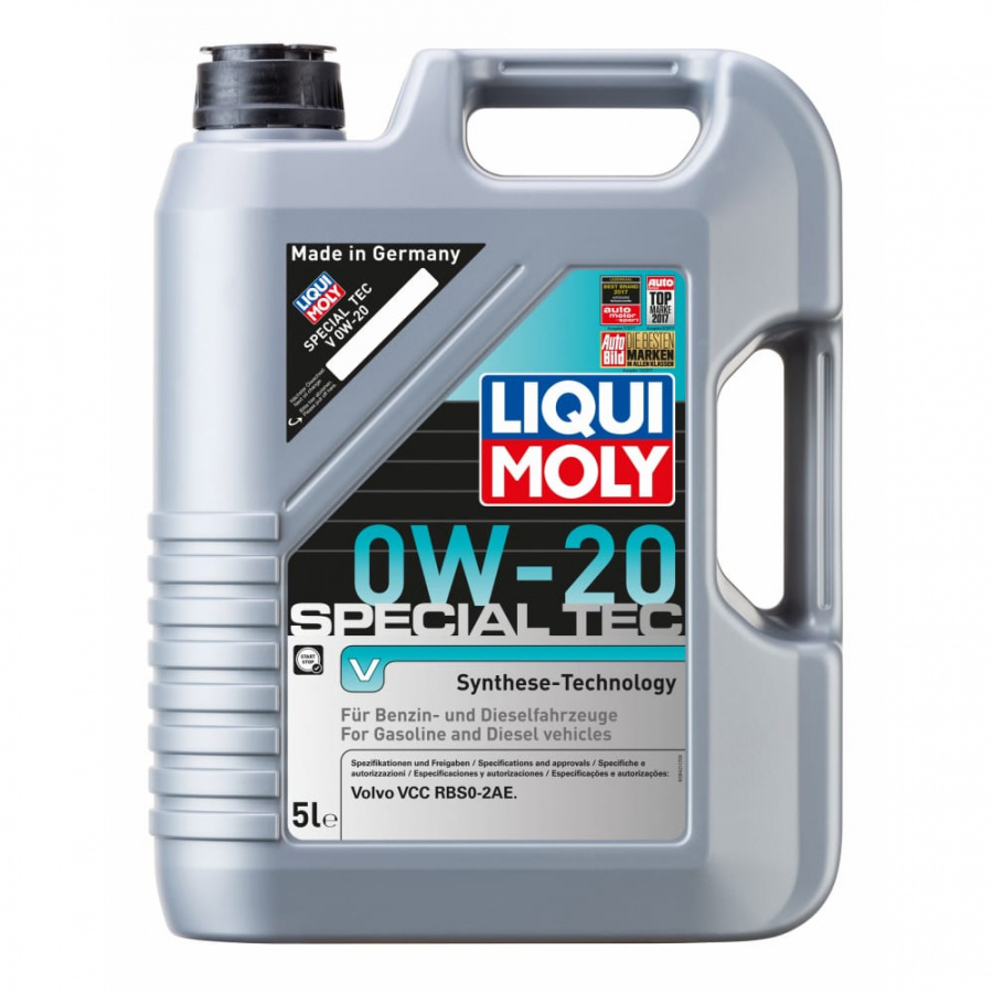 НС-синтетическое моторное масло LIQUI MOLY Special Tec V 0W-20 C5