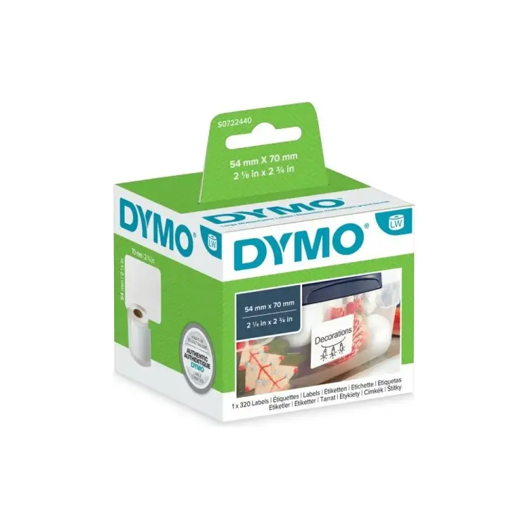 Большие многофункциональные этикетки Dymo S0722440 DYMO99015
