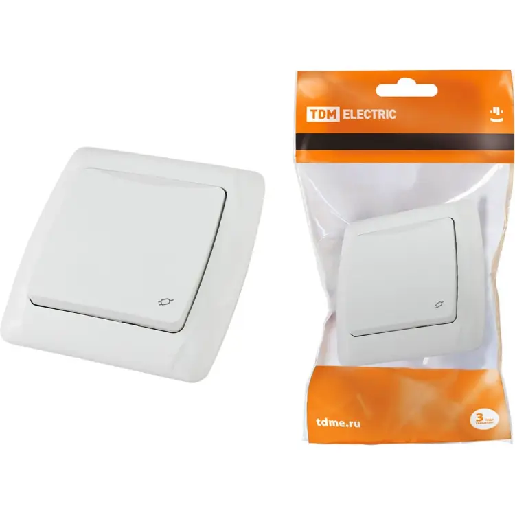 Розетка TDM ELECTRIC Онега SQ1805-0014