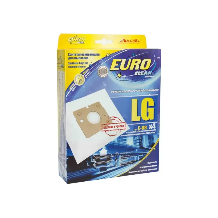 Мешки пылесборники EURO Clean синтетические