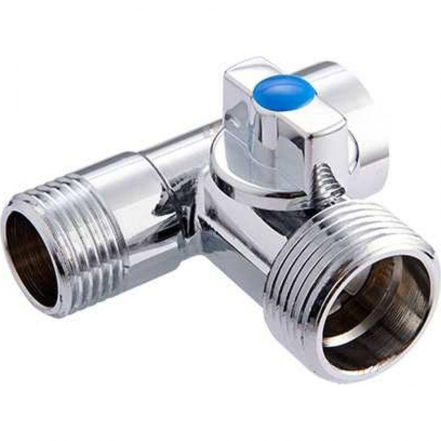 Кран-тройник для подключения сантехнических приборов MVI BV.462.040504