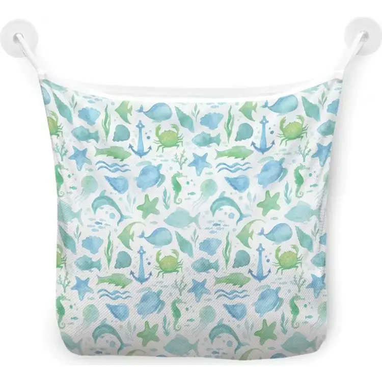 Настенная сетка-органайзер для ванной для игрушек JOYARTY Морское разнообразие tgb_50825