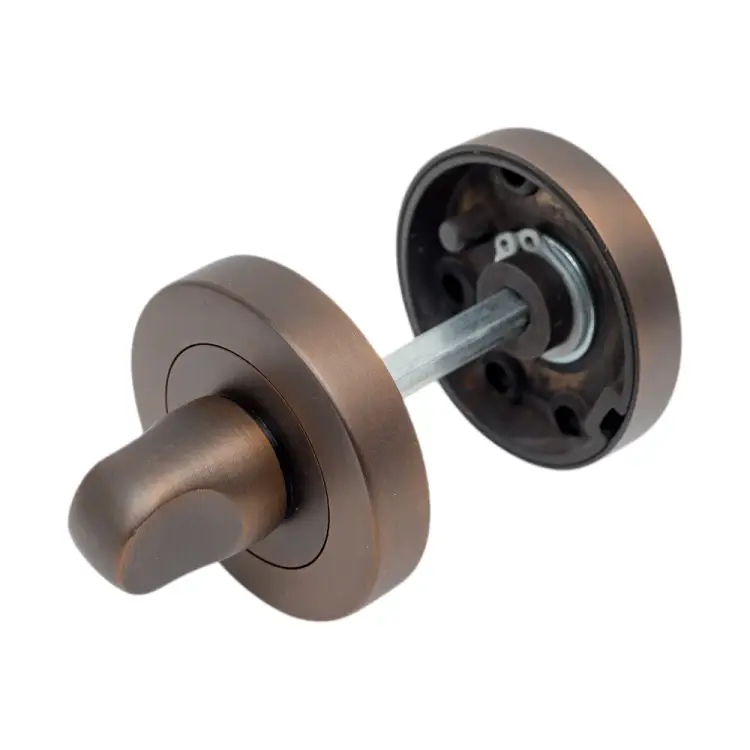 Поворотная кнопка Doorlock DL M08/Y DTB matt 73522