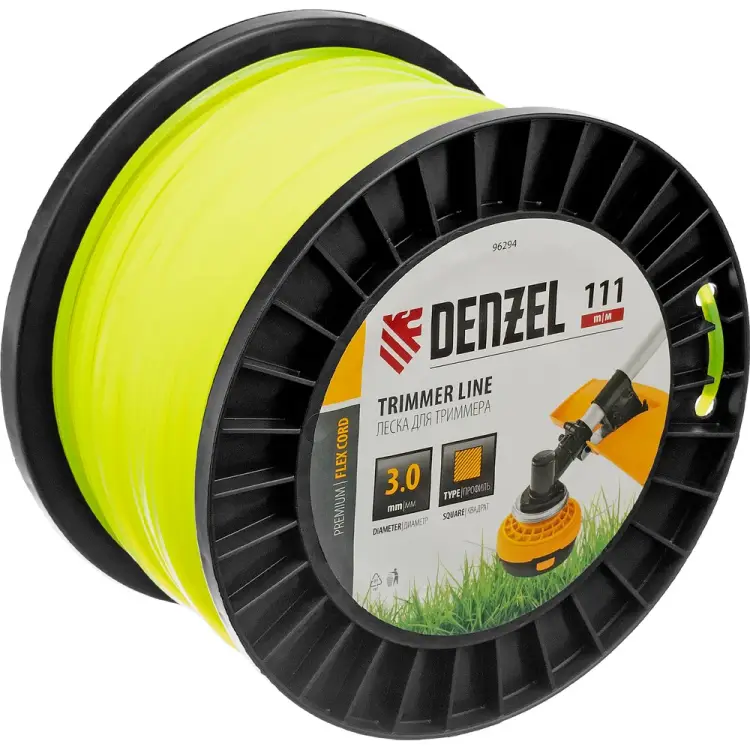 Леска для триммера Denzel FLEX CORD 96294