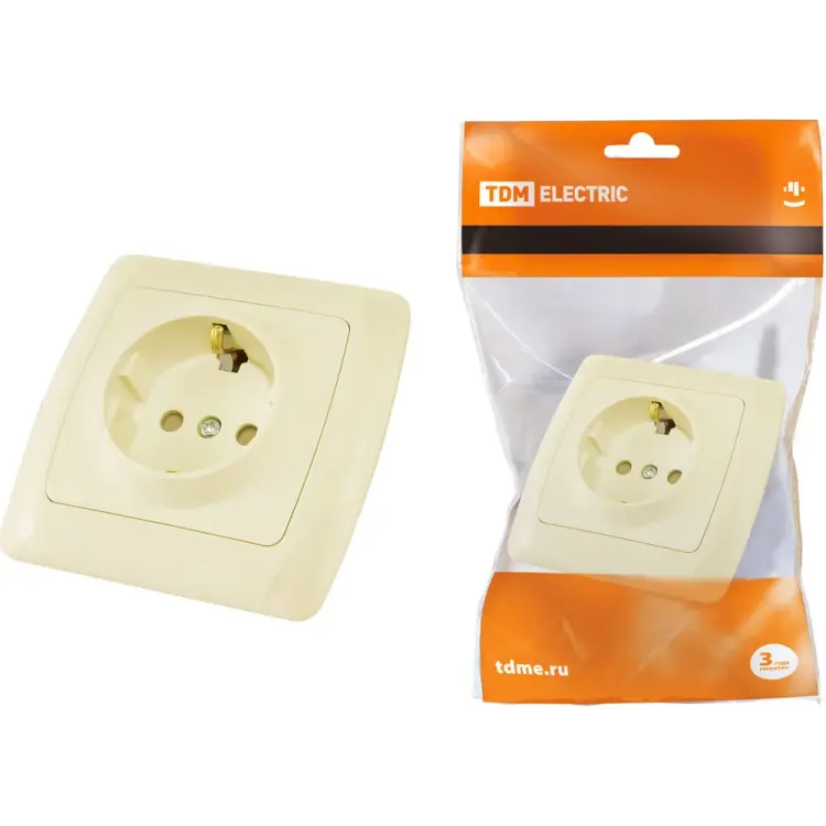 Розетка TDM ELECTRIC Онега SQ1805-0040