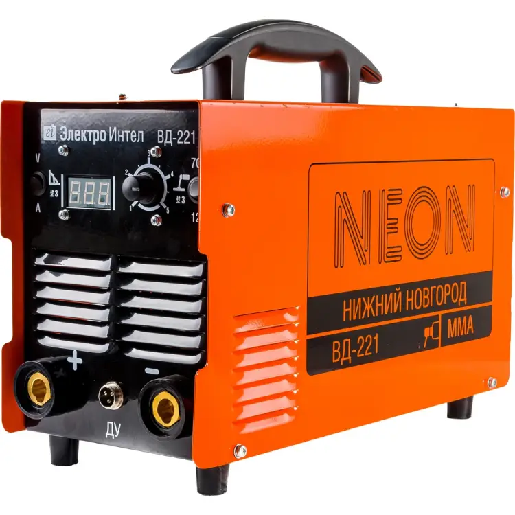 Сварочный инвертор NEON ВД-221, аттес. НАКС СВ000011757