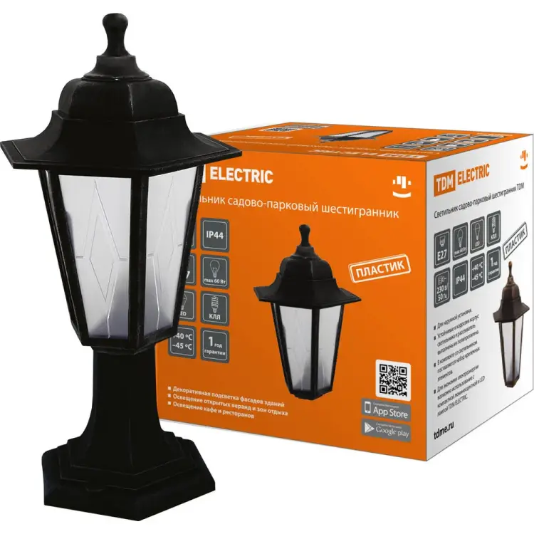 Садово-парковый светильник TDM ELECTRIC НТУ 06-60-001 SQ0330-0762