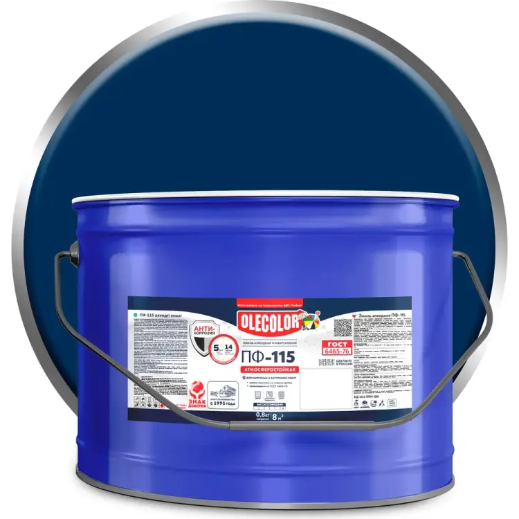 Эмаль Olecolor ПФ-115 4300005185 Эмаль Olecolor ПФ-115 4300005185