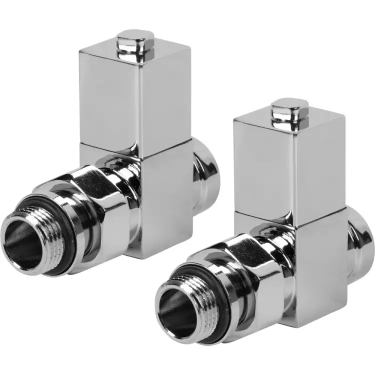 Прямой набор дизайн-вентилей Royal Thermo CUBE НС-1193189