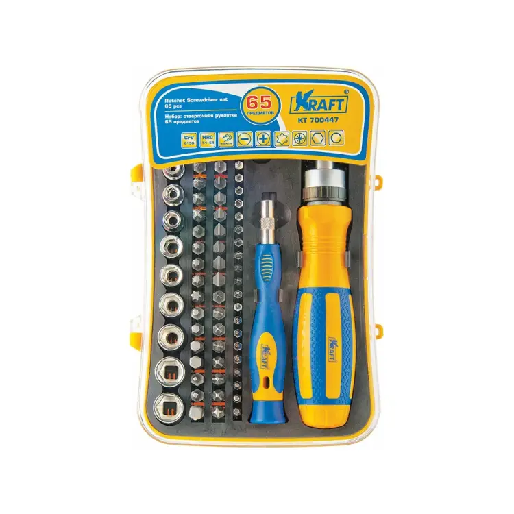 Набор инструмента KRAFT 700447 Набор инструмента KRAFT 700447