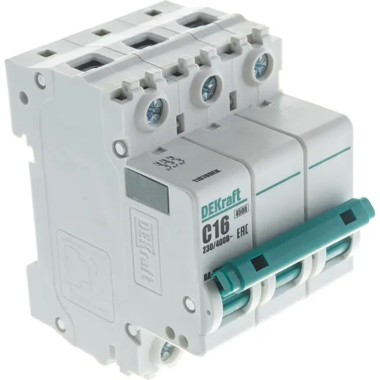 Автомат DEKraft ВА101-3P-016A-C 11078DEK 121919