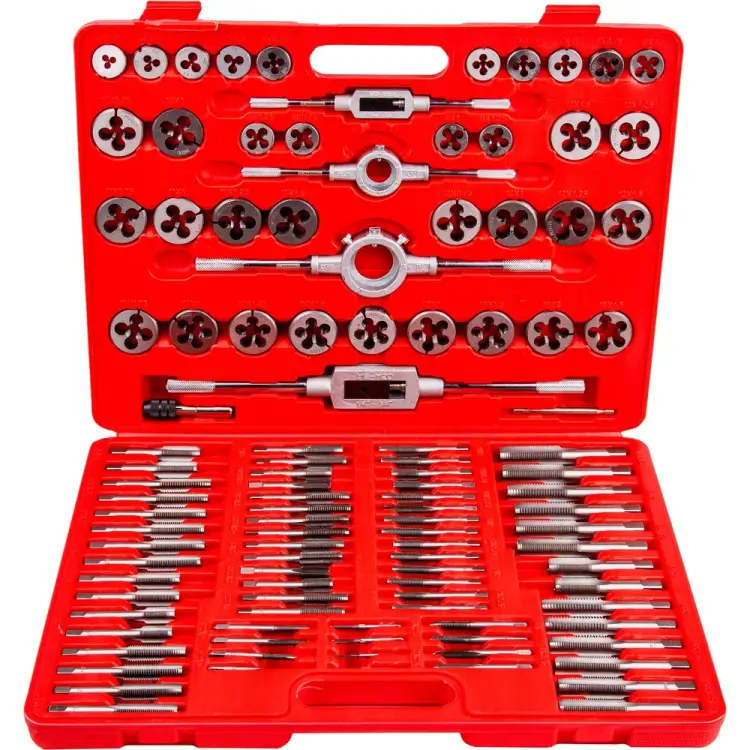 Набор метчиков и плашек метрический MARSHALL MR2556