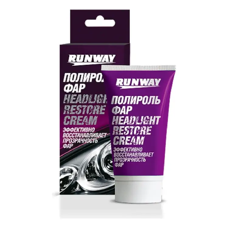 Полироль фар RUNWAY RW0501