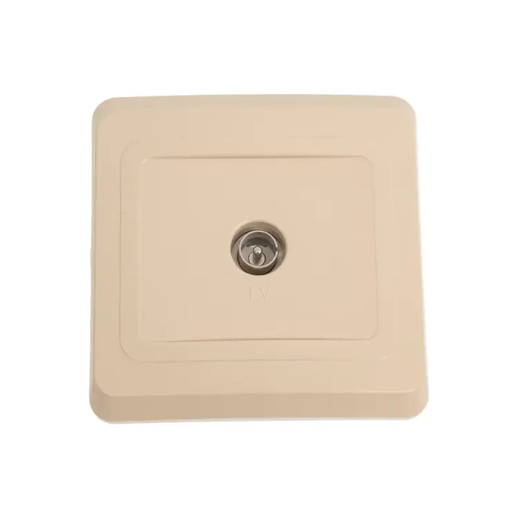 Оконечная одноместная розетка TV Systeme Electric Этюд TVC-002K