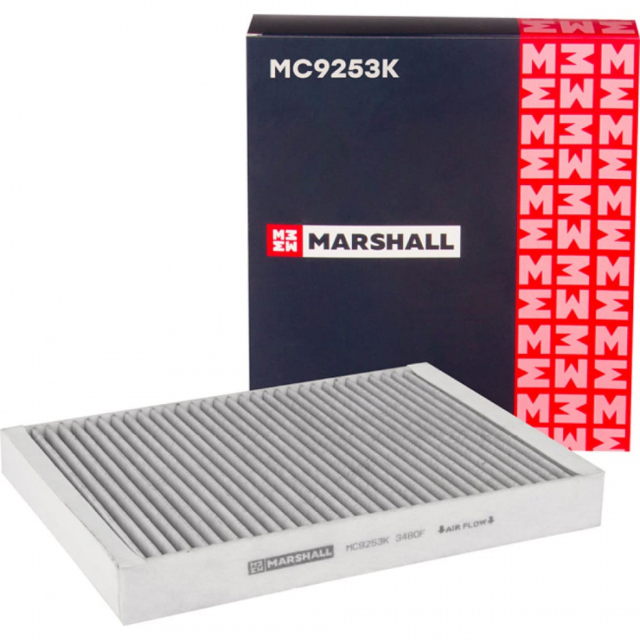 Салонный угольный фильтр Volvo S60 II 10- / S80 II 06- / V70 II-III 07-/ XC60 08- MARSHALL MC9253K