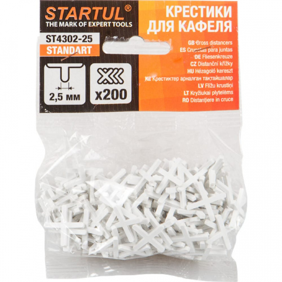 Крестики для укладки плитки STARTUL Standart