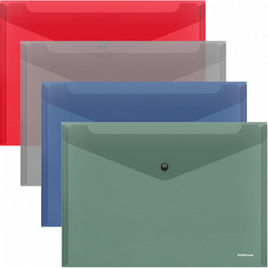 Пластиковая папка-конверт ErichKrause Glossy Classic