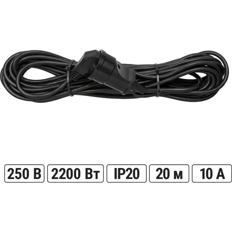 Народный силовой удлинитель-шнур TDM ELECTRIC SQ1307-0212