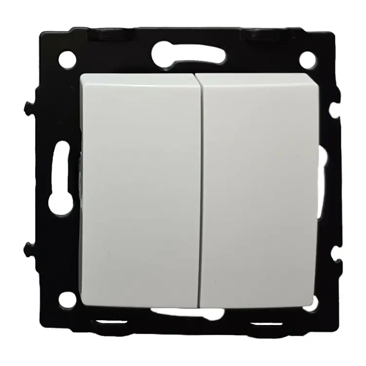 Двухклавишный выключатель Econ Камелия K002B