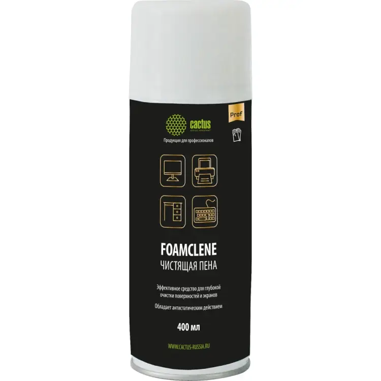 Пена для поверхностей Cactus CS-FC400 Foamclene 1912025 Пена для поверхностей Cactus CS-FC400 Foamclene 1912025