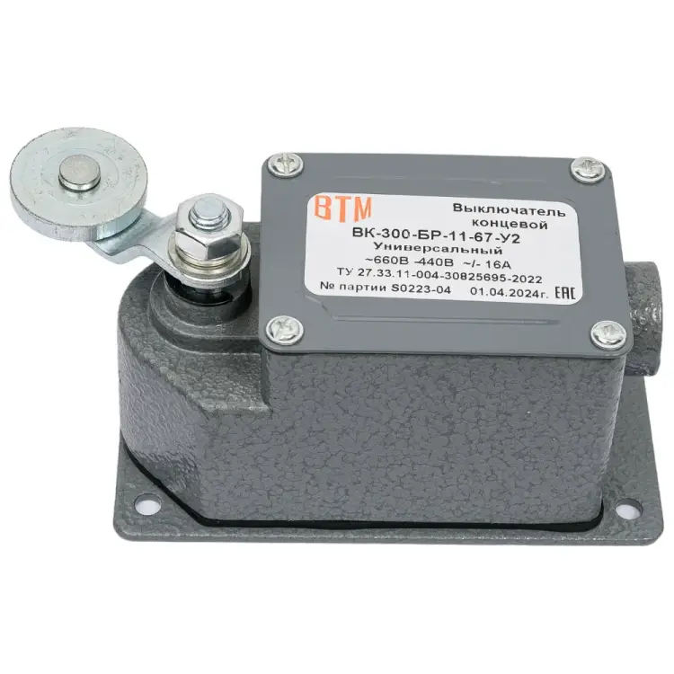 Концевой выключатель ВТМ ВК-300-БР-11-67У2-Универсальный ВТМ00036132