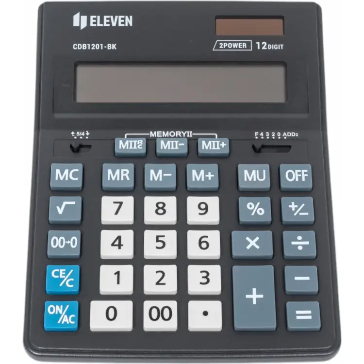 Настольный калькулятор Eleven Business Line CDB1201-BK Настольный калькулятор Eleven Business Line CDB1201-BK
