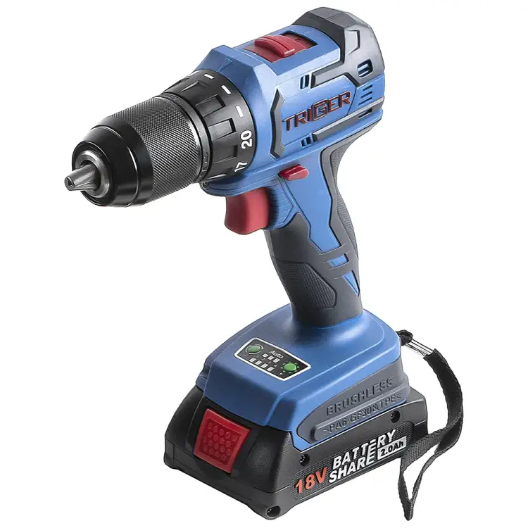 Аккумуляторная бесщеточная дрель-шуруповерт ТРИГГЕР 20111 тов-199689 Аккумуляторная бесщеточная дрель-шуруповерт ТРИГГЕР 20111 тов-199689