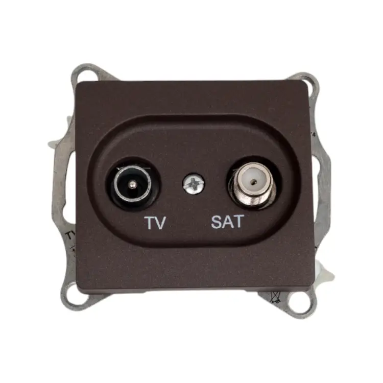 Оконечная телевизионная розетка Systeme Electric Glossa GSL000897