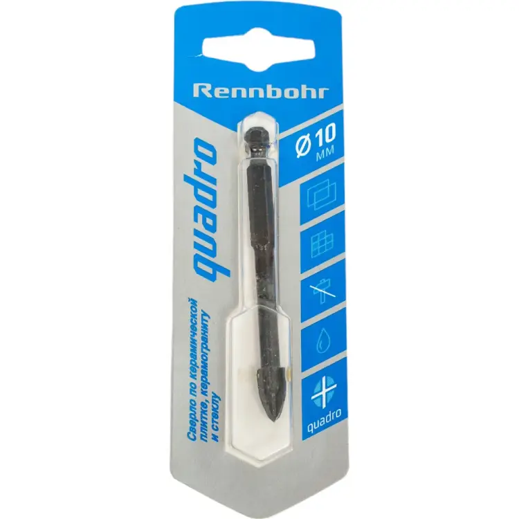 Сверло по керамике RENNBOHR Quadro 676110