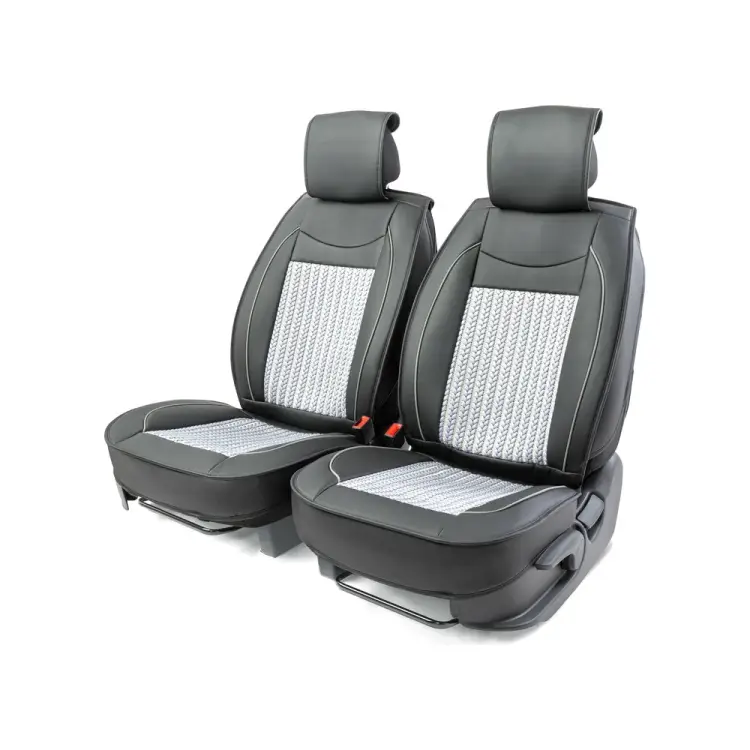 Каркасные накидки на передние сиденья CarPerformance CUS-2072 BK/GY