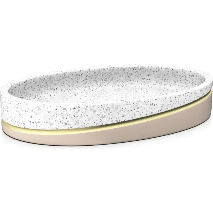 Настольная мыльница FORA terrazzo FOR-TRZ036 Настольная мыльница FORA terrazzo FOR-TRZ036