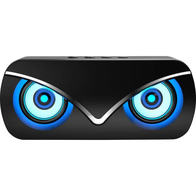 Колонка беспроводная QUMO Hawk ВТ 051 , BT5.0, 10 Вт, FM, MicroSD, USB, AUX, подсветка, 1500мА-ч 32941 Колонка беспроводная QUMO Hawk ВТ 051 , BT5.0, 10 Вт, FM, MicroSD, USB, AUX, подсветка, 1500мА-ч 32941