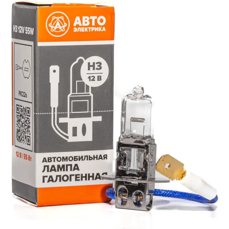 Автолампа АВТОЭЛЕКТРИКА h3 09.02394