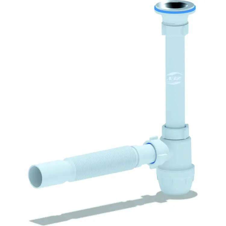 Гофрированный бутылочный сифон для умывальника АНИ Пласт C1010 025-0238