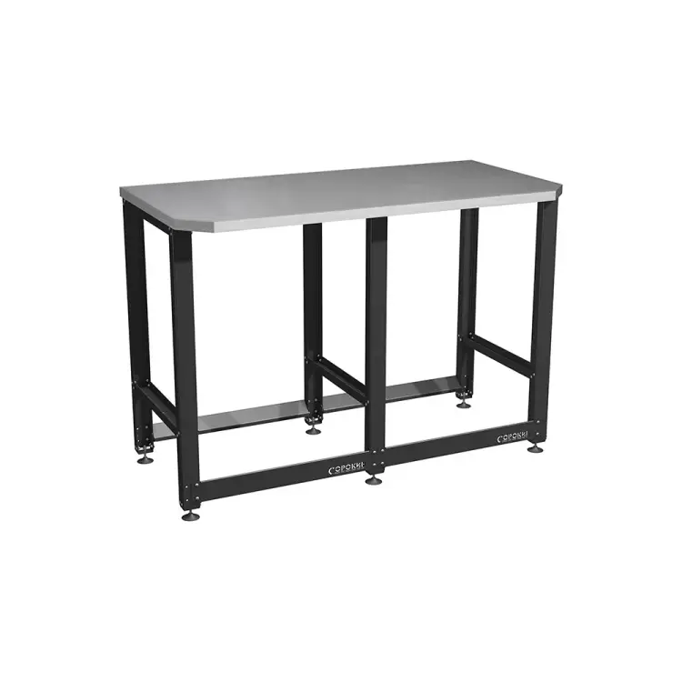 Верстак Сорокин Standart с оцинкованной столешницей и траверсами для хранения колёс 35.41