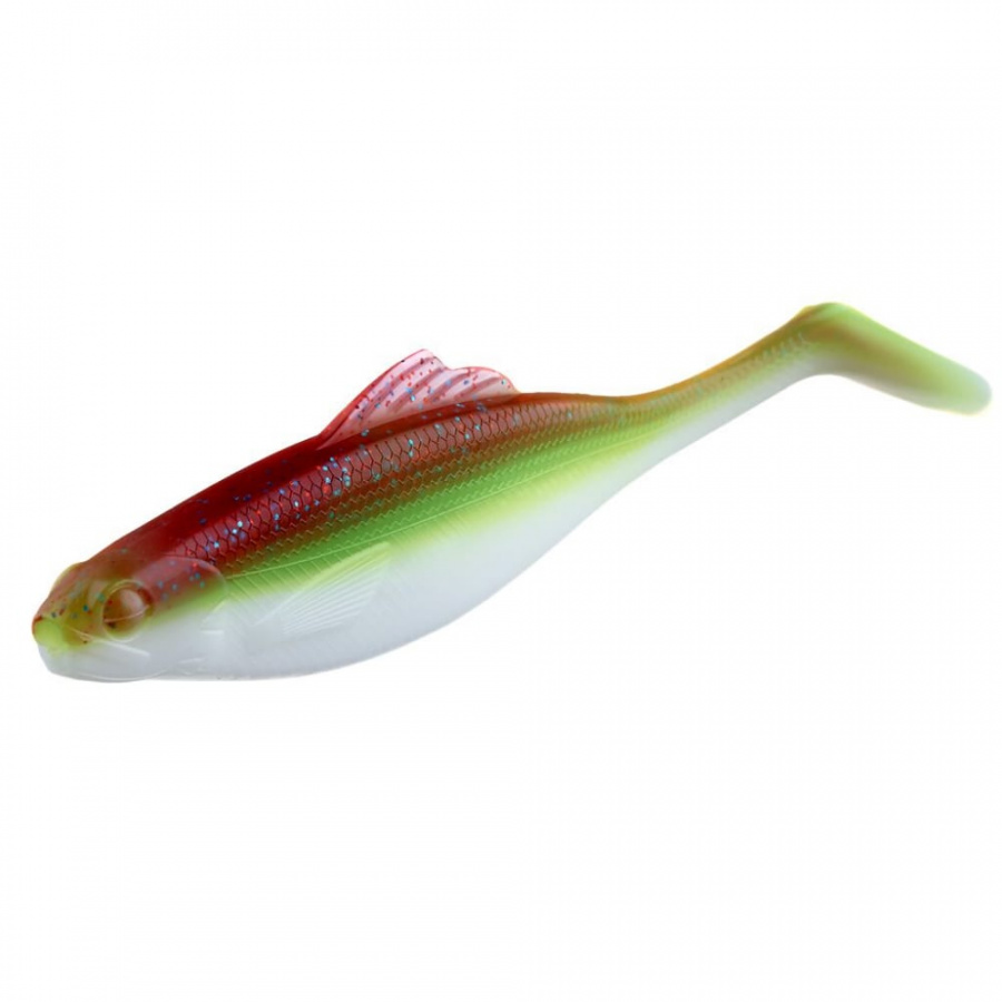 Съедобные искусственные виброхвосты Lucky John LJ Pro Series ROACH PADDLE TAIL