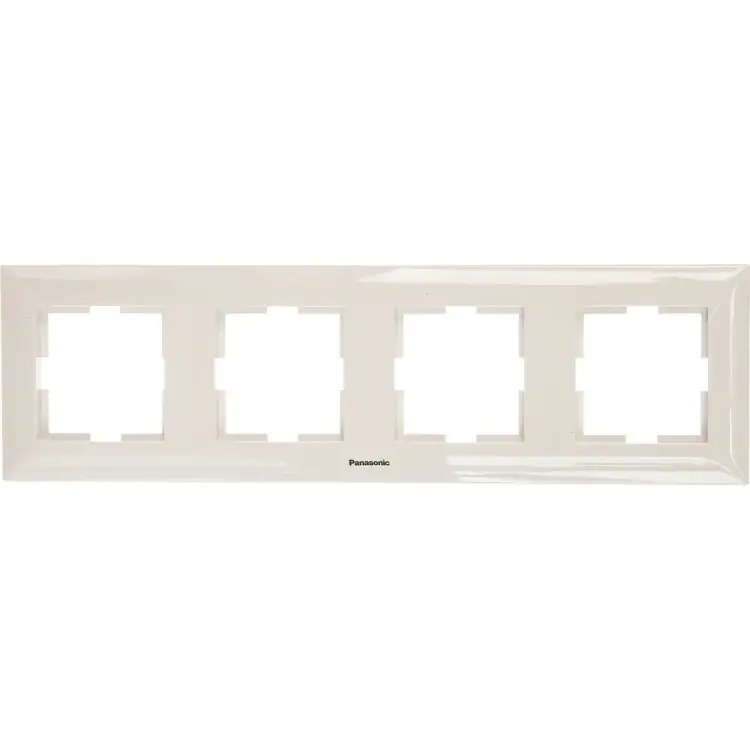 Горизонтальная рамка Panasonic Arkedia 54763 WMTF0804-2WH