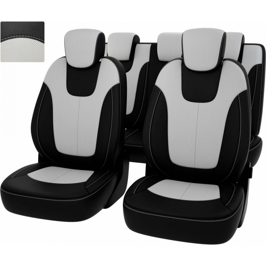Чехлы для Skoda Octavia А7 2013-2020 г.в. PSV Elegance Style
