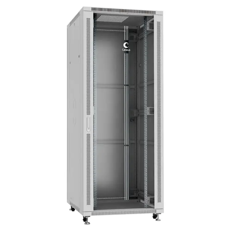 Напольный монтажный телекоммуникационный шкаф для оборудования Cabeus SH-05C-42U80/100 Напольный монтажный телекоммуникационный шкаф для оборудования Cabeus SH-05C-42U80/100