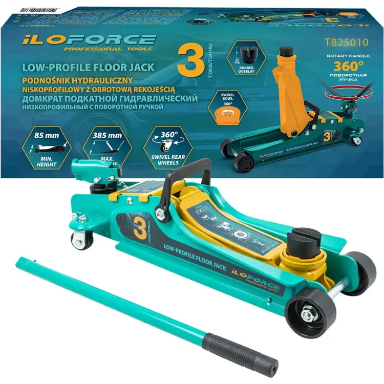 Подкатной гидравлический домкрат iLOFORCE IF-T825010(61020)