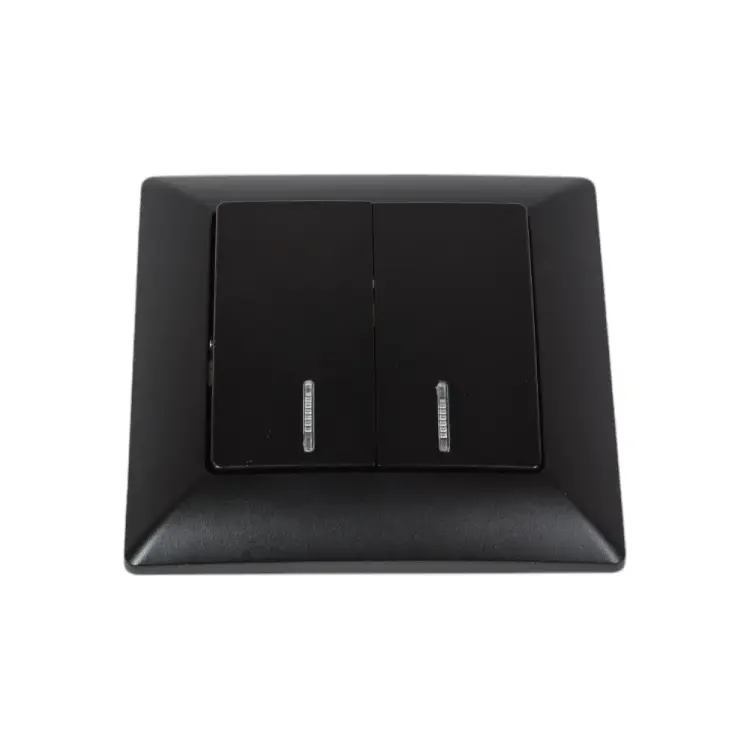 Двухклавишный выключатель Intro Solo Б0053597