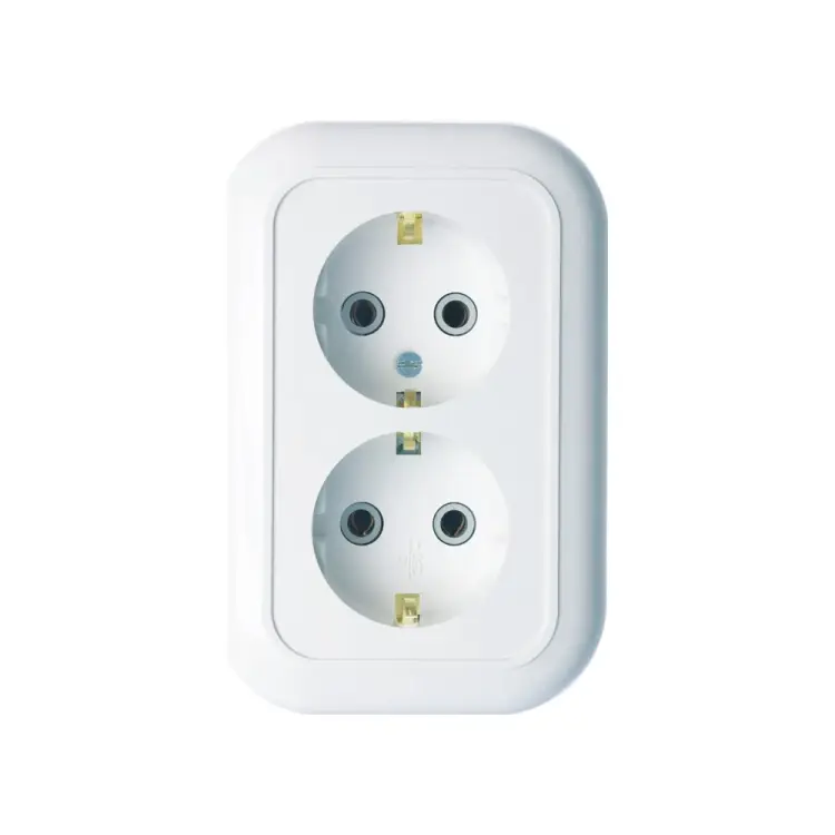 Двухместная розетка Кунцево-Электро ВАЛЕНТИНА РС16-830 5447